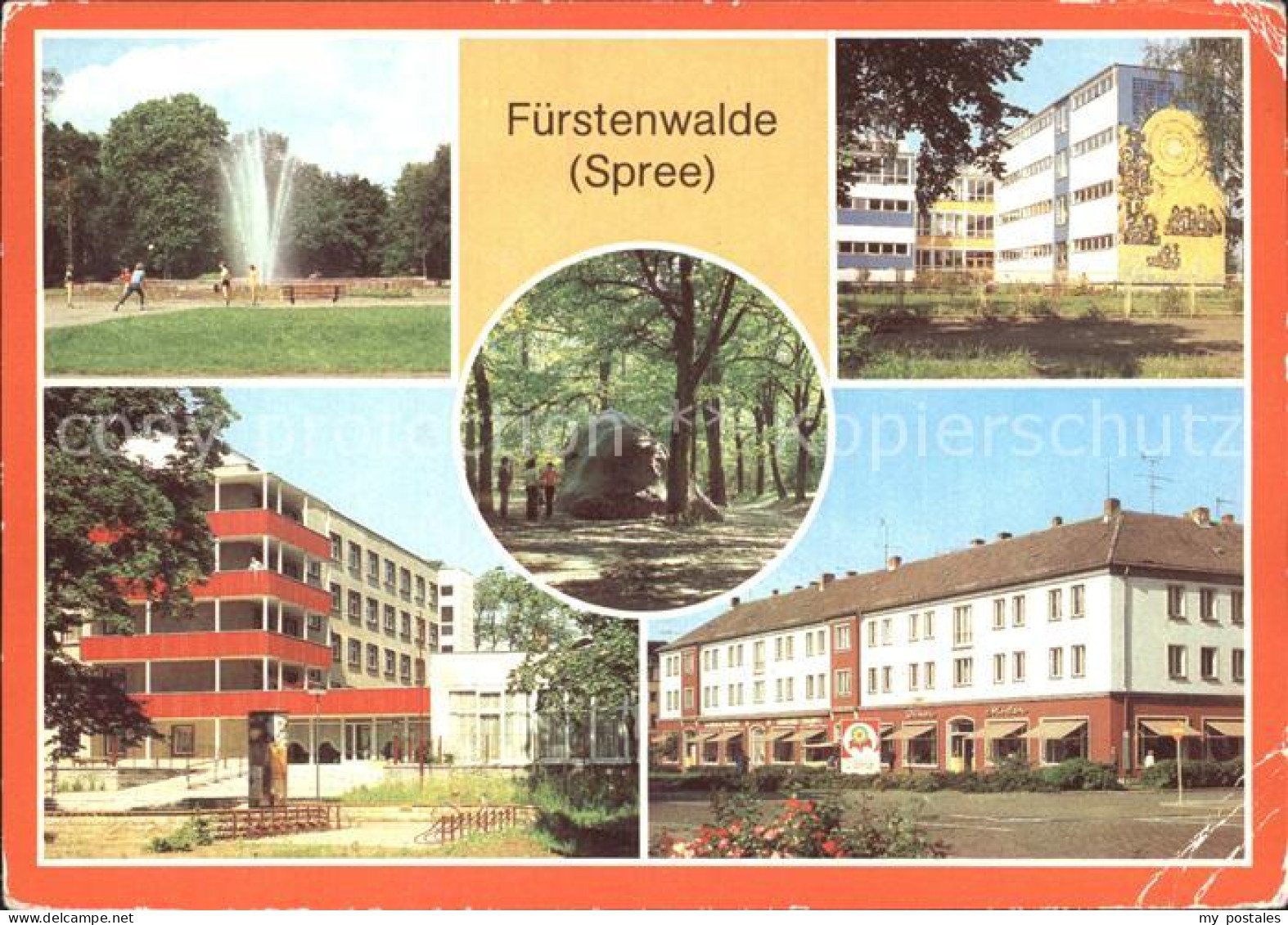 72286141 Fuerstenwalde Spree Polytechnische Oberschule Pflegeheim Fuerstenwalde - Fuerstenwalde