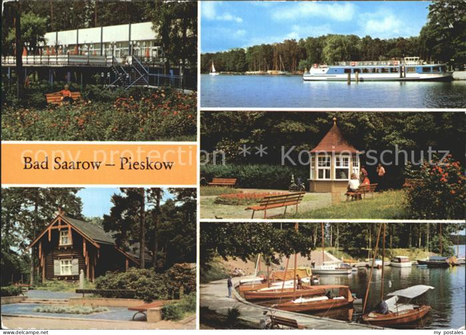 72286137 Bad Saarow-Pieskow Strandgaststaette Dampferanlegestelle Schwanenwiese  - Bad Saarow