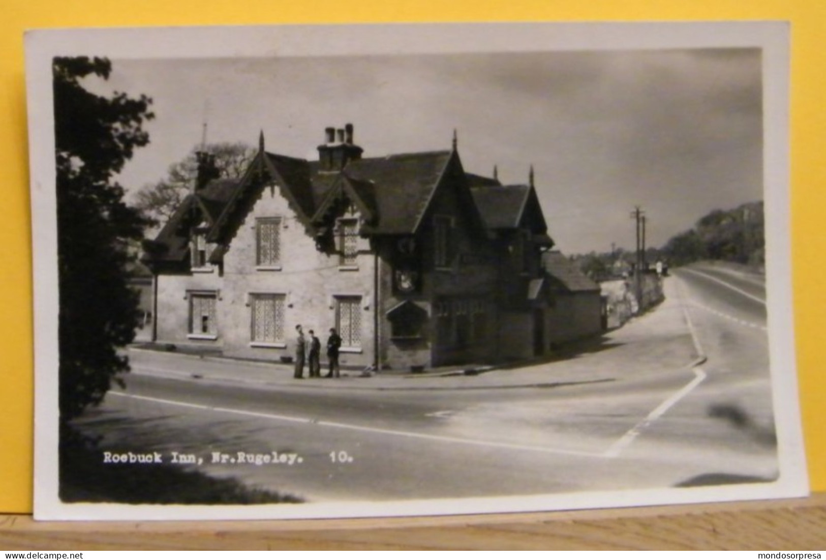 (RU1) RUGELEY - ANIMATA - ROEBUCK INN (10) - VIAGGIATA - Stoke-on-Trent