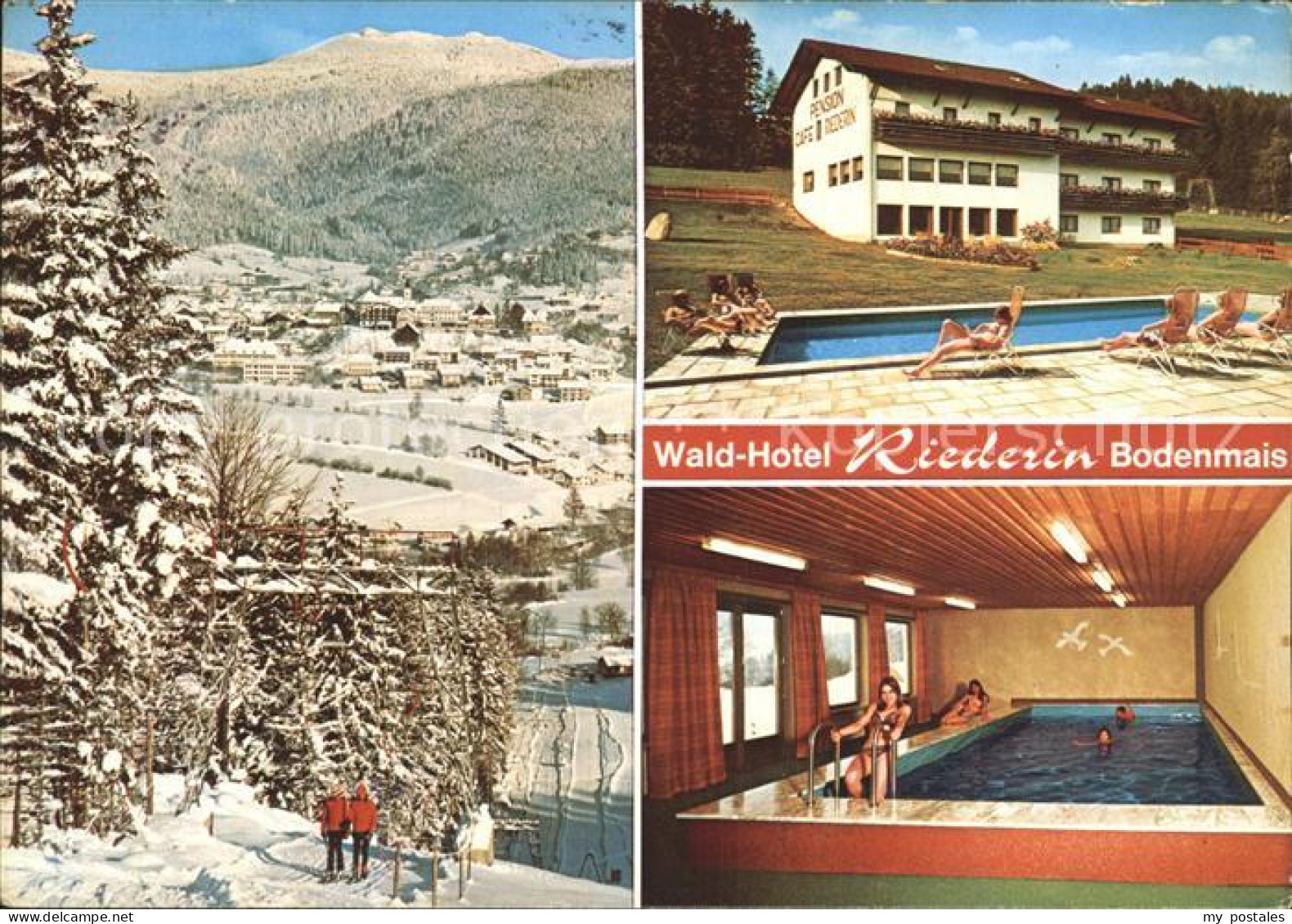 72285601 Bodenmais Waldhotel Riederin Swimming Pool Hallenbad Wintersportplatz S - Bodenmais