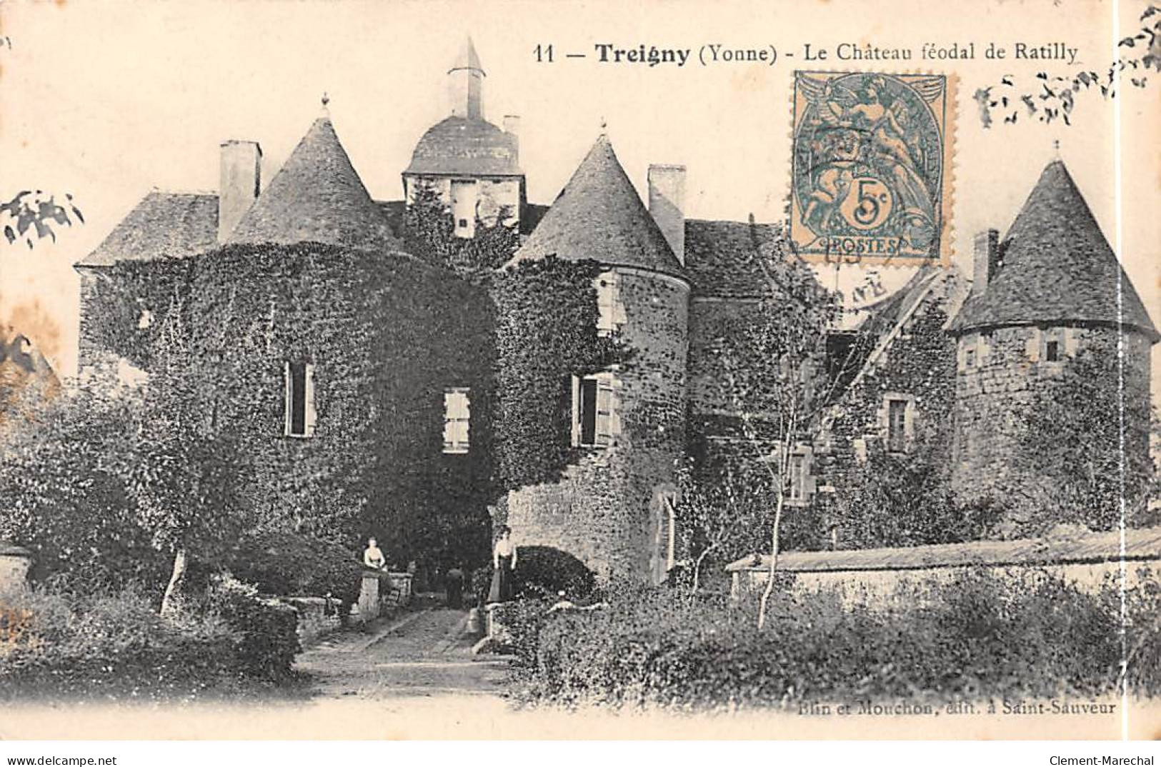 TREIGNY - Le Château Féodal De Ratilly - Très Bon état - Treigny