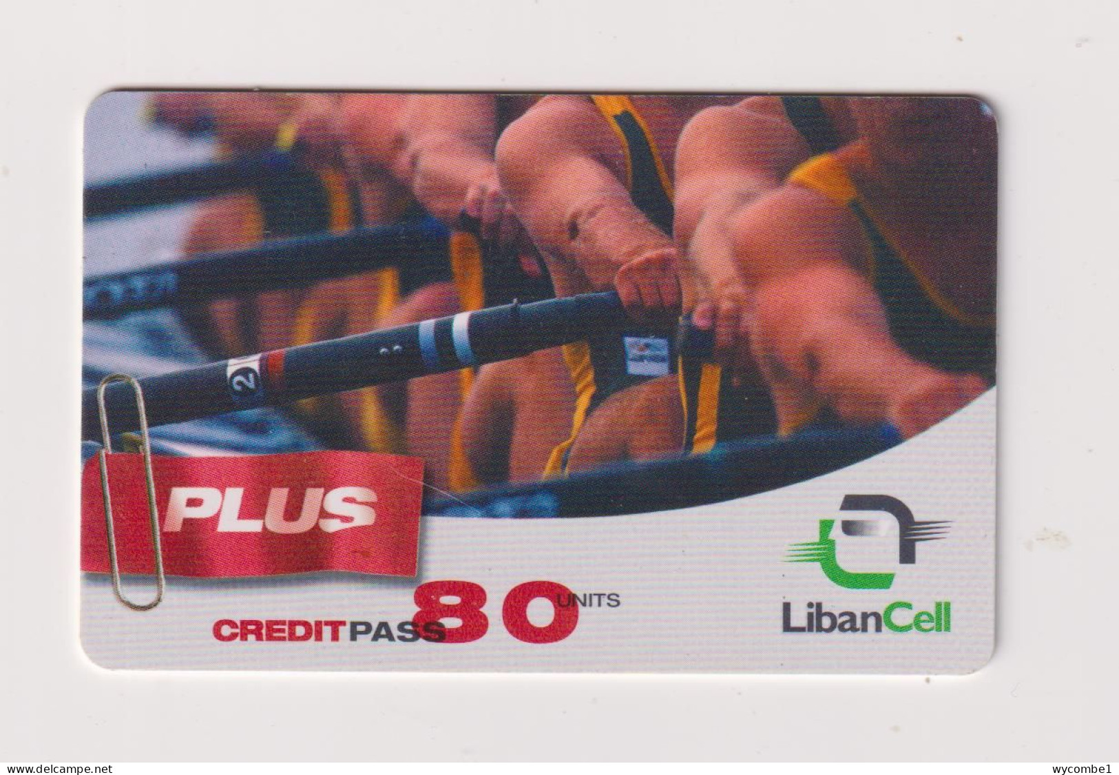 LEBANON -  Rowing Remote  Phonecard - Libanon