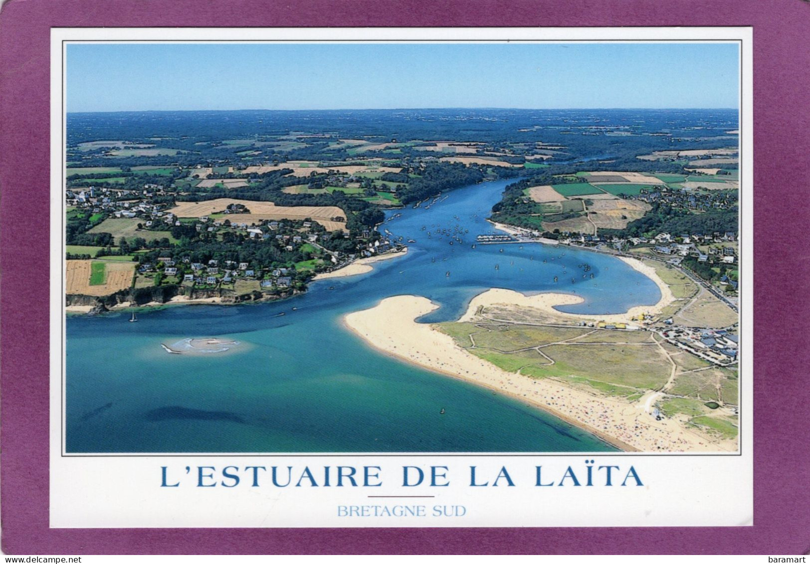 56 Entre Guidel Et Le Pouldu 29  L'Estuaire De La Laïta - Guidel