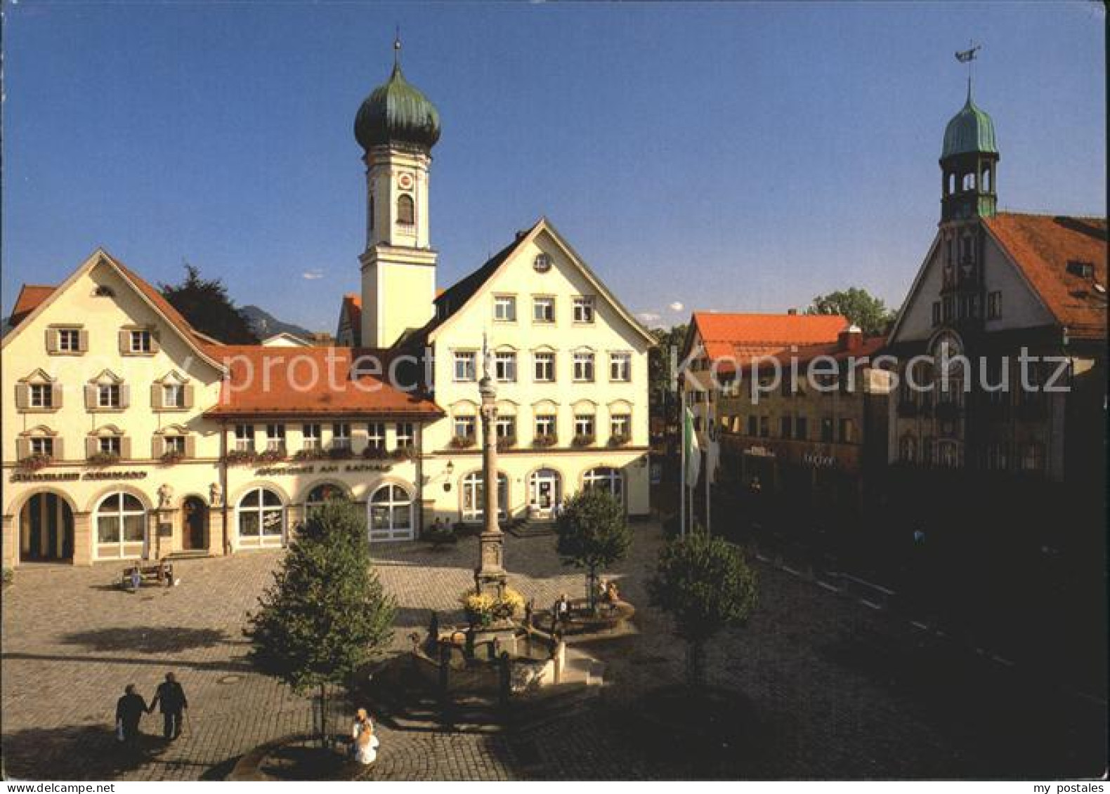 72285399 Immenstadt Allgaeu Apotheke Am Rathaus Brunnen Immenstadt - Immenstadt