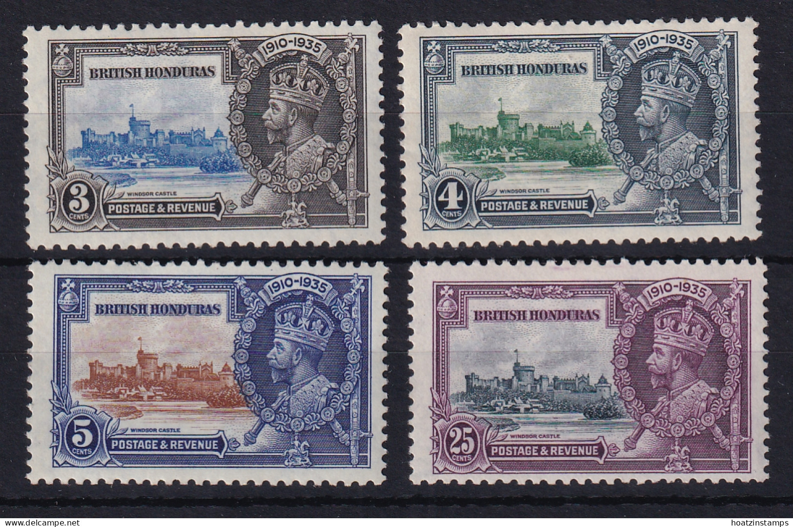 British Honduras: 1935   Silver Jubilee     MH - British Honduras (...-1970)