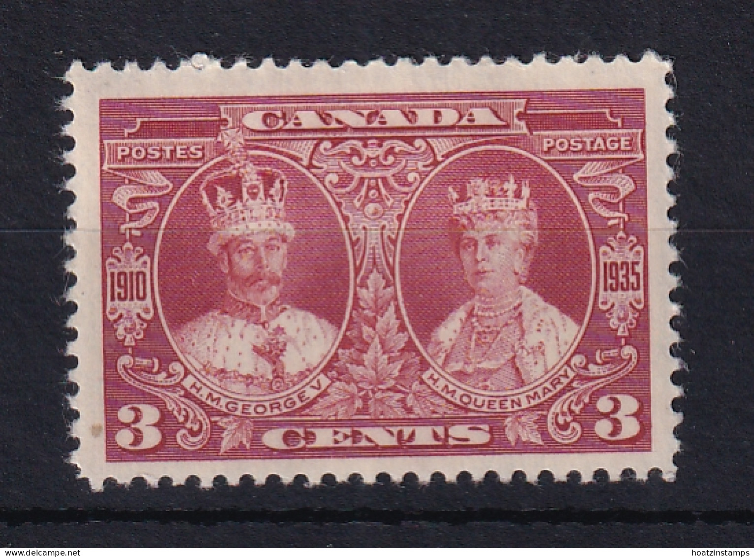 Canada: 1935   Silver Jubilee  SG337   3c   MH - Neufs