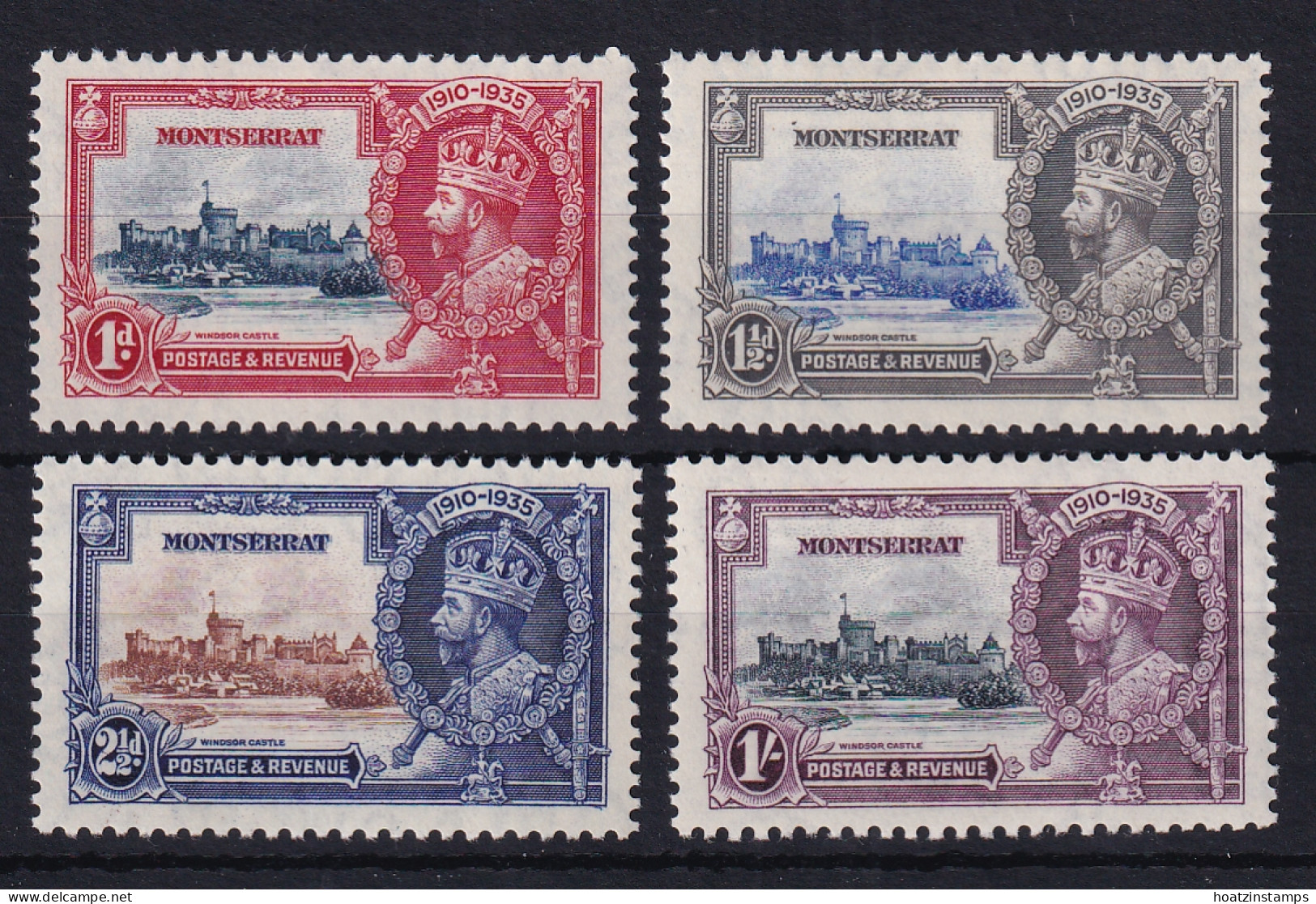 Montserrat: 1935   Silver Jubilee      MH - Montserrat