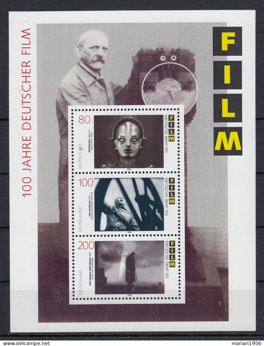 Germany 1995 - CINEMA - FILM - BF - MNH - Cinema