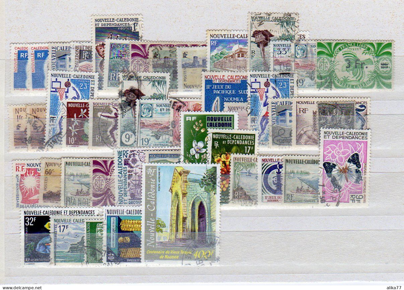 NOUVELLE CALEDONIE     Petit Lots Timbres Oblitérés - Collections, Lots & Series