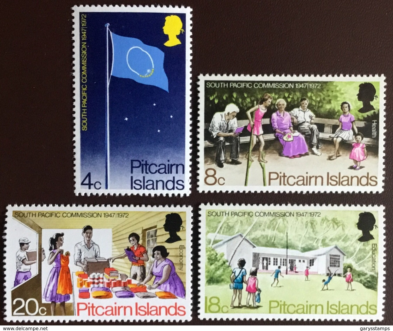 Pitcairn Islands 1972 South Pacific Commission MNH - Pitcairn