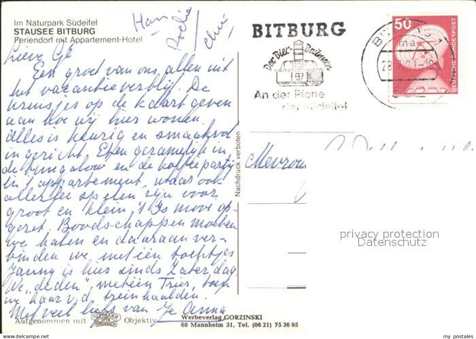 72285282 Bitburg Esel Hirsch Trachten  Bitburg - Bitburg