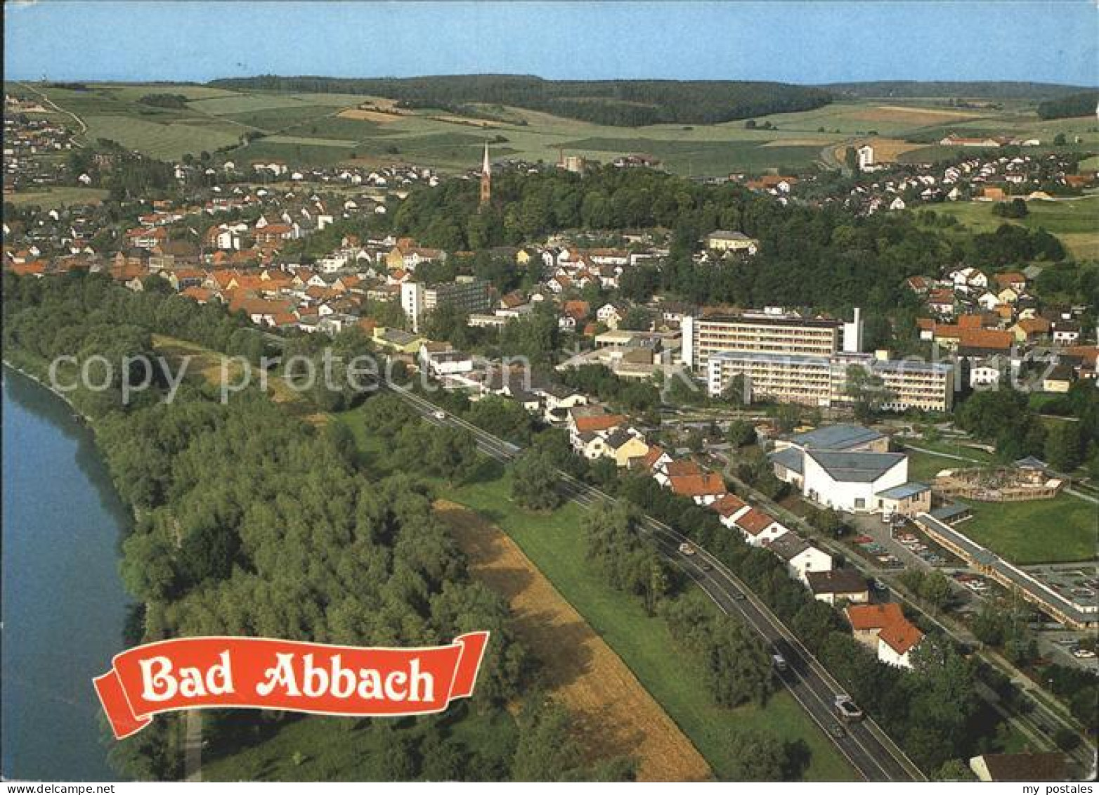72285052 Bad Abbach Fliegeraufnahme Alkofen - Bad Abbach