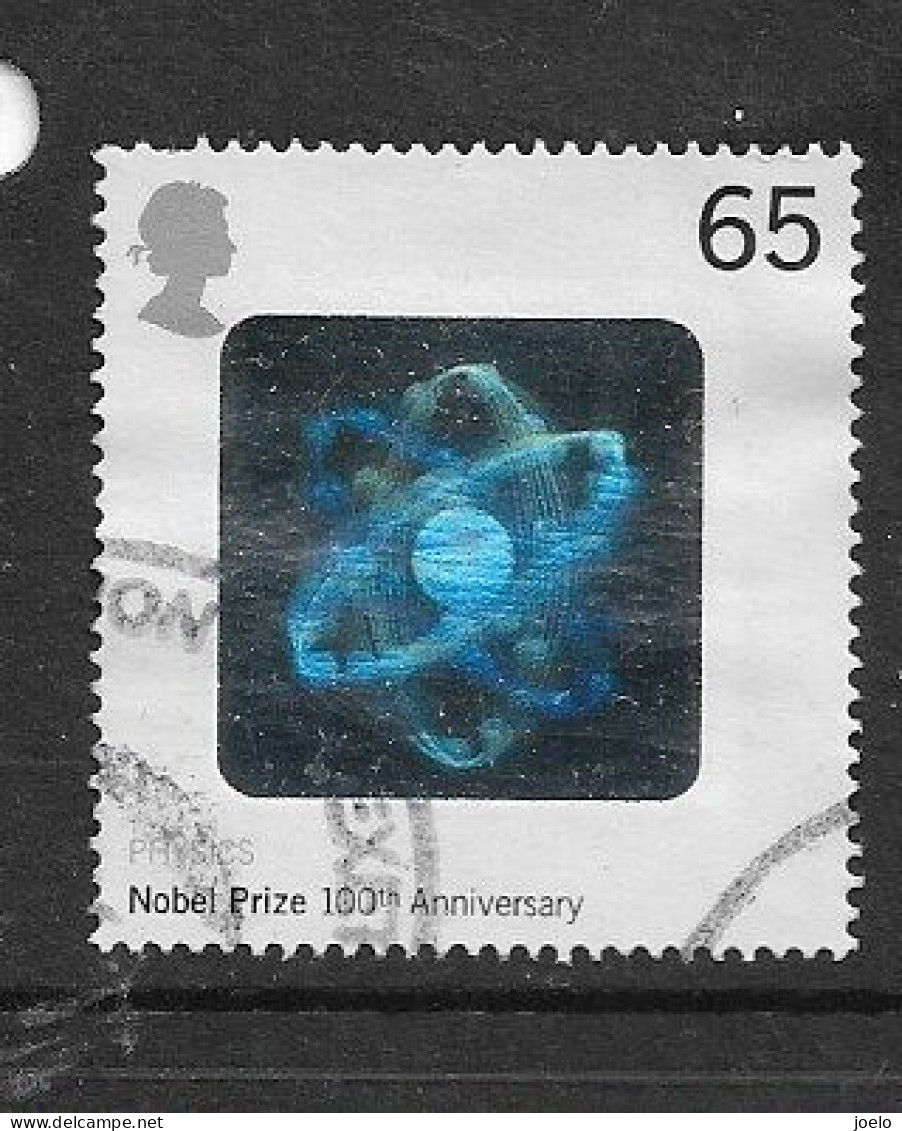 GB 2001 NOBEL PRIZE PHYSICS 65p HV OF SET - Gebraucht