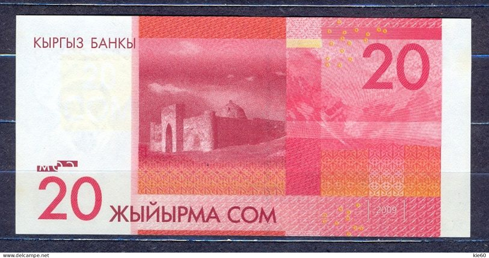 Kyrgyzstan - 2009 - 20 Som  -- UNC......P24 - Kyrgyzstan