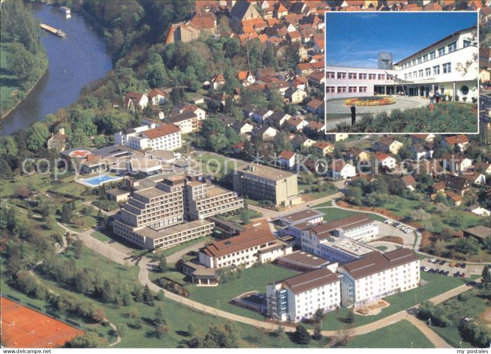 72283610 Bad Wimpfen Kurzentrum Rehazentrum Fliegeraufnahme Bad Wimpfen - Bad Wimpfen