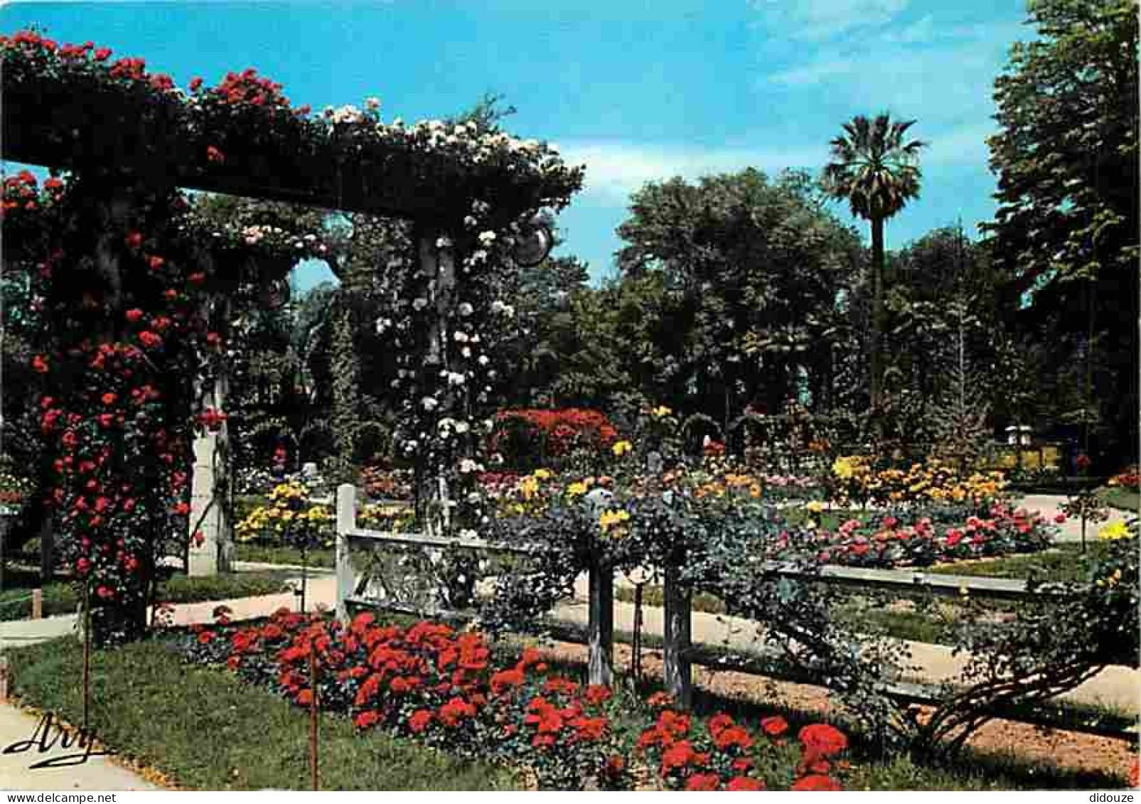 13 - Marseille - Le Parc Borély - La Roseraie - Roses - Fleurs - CPM - Voir Scans Recto-Verso - Parken En Tuinen
