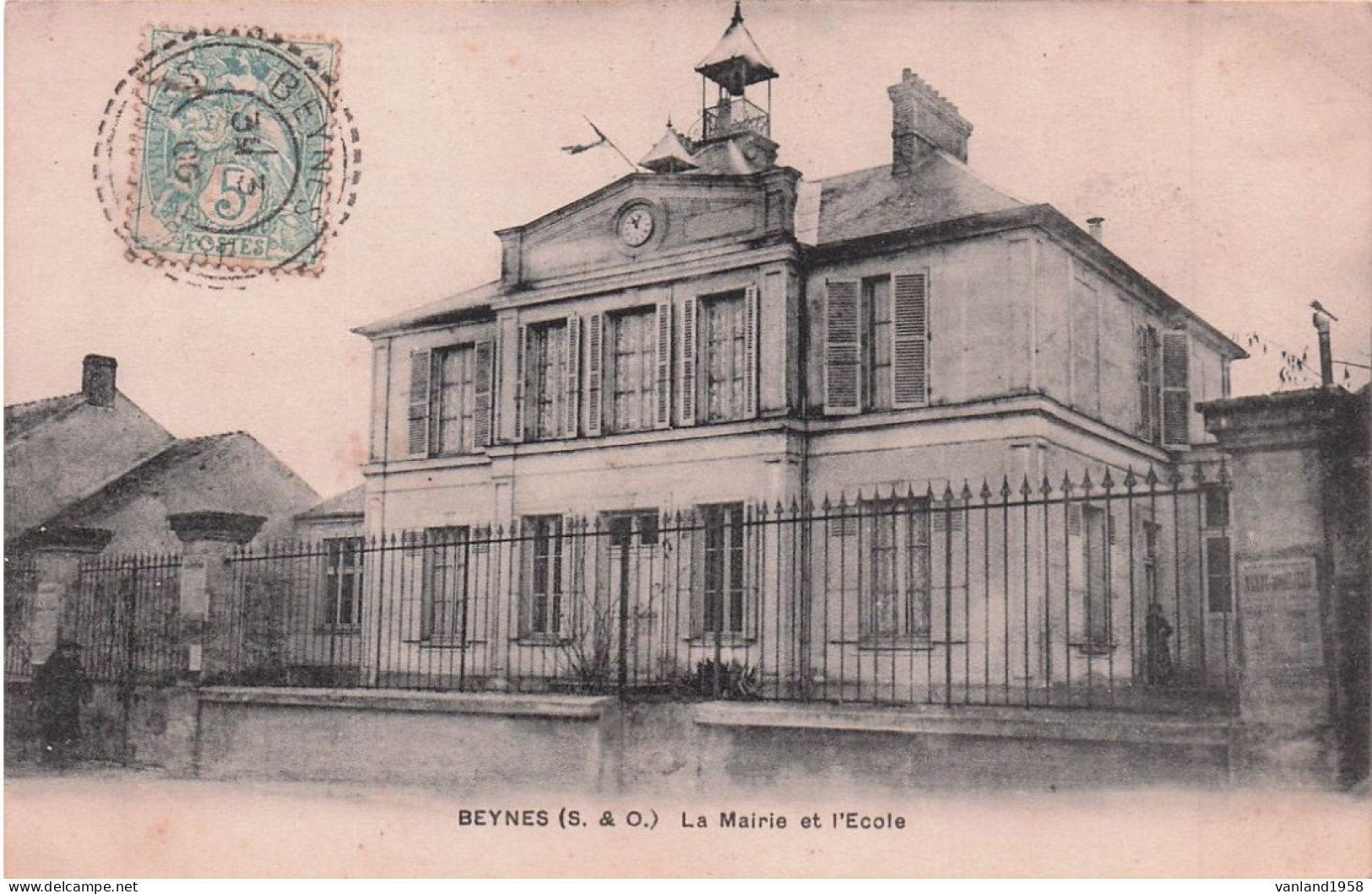BEYNES-la Mairie Et L'école - Beynes