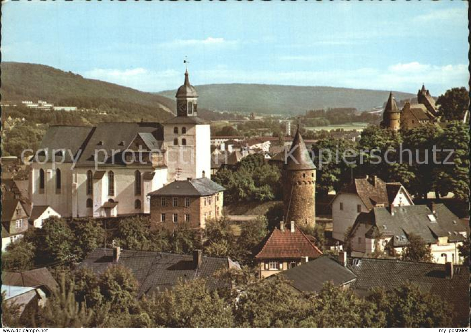 72283390 Herborn Hessen Schloss Buergerturm  Herborn - Herborn