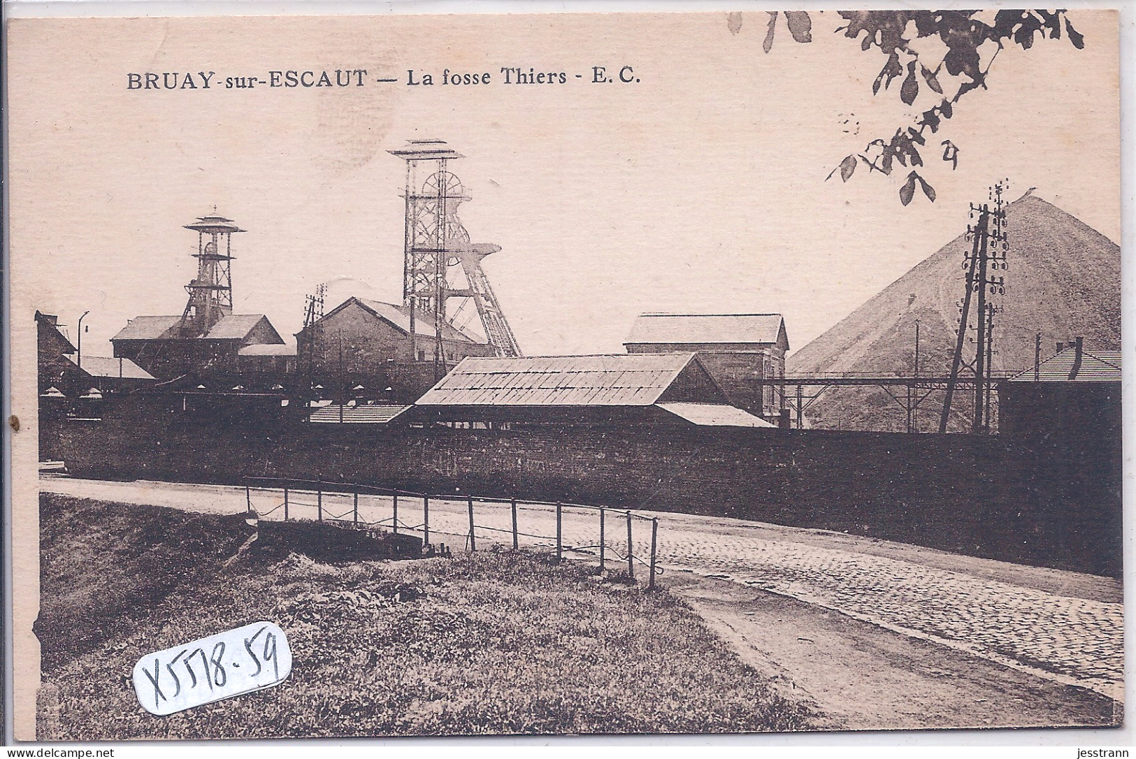 BRUAY-SUR-ESCAUT- LA FOSSE THIERS - Bruay Sur Escaut