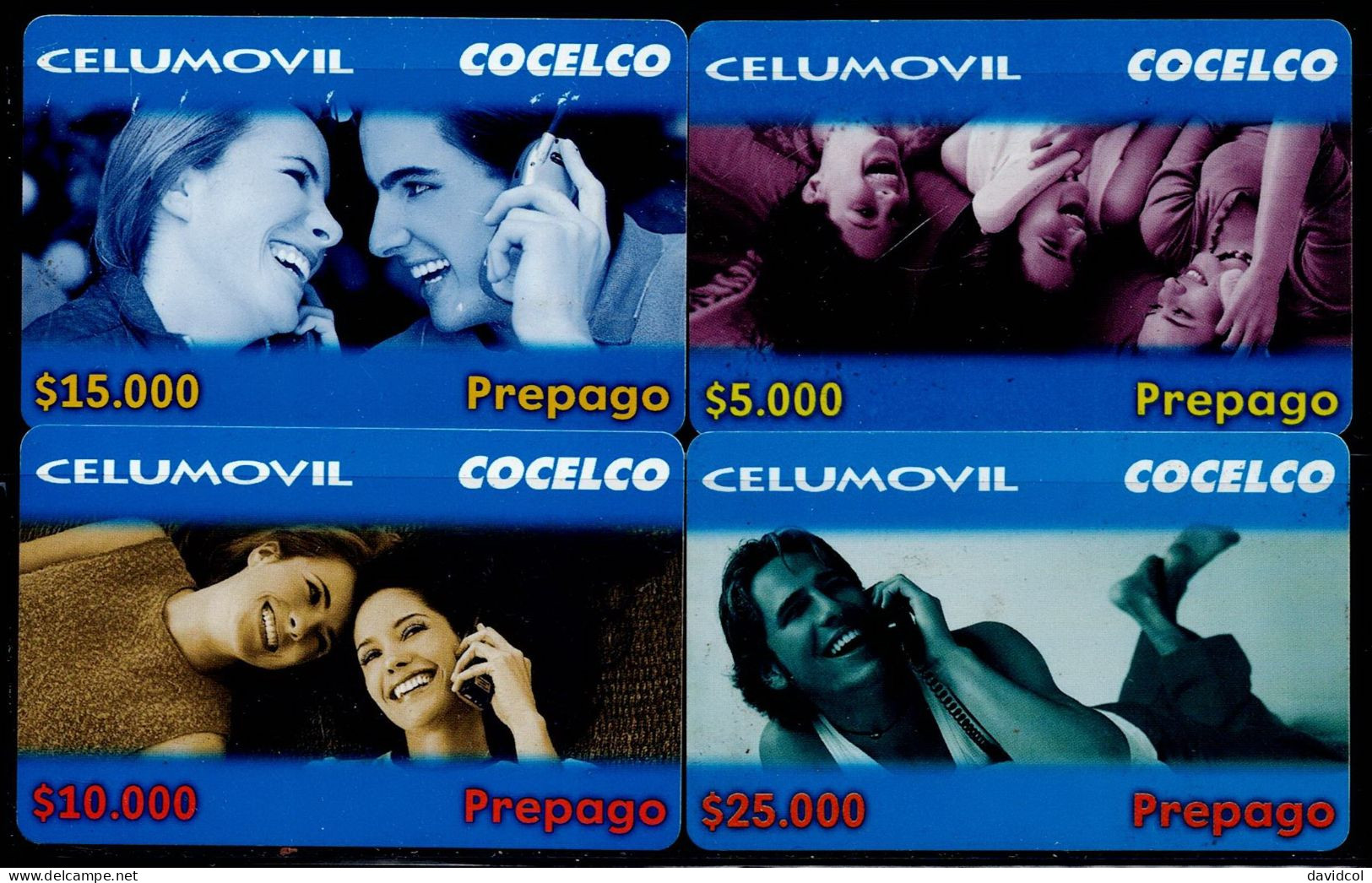 TT80-COLOMBIA PREPAID CARDS - 2001 - USED - CELUMOVIL-COCELCO - - Kolumbien
