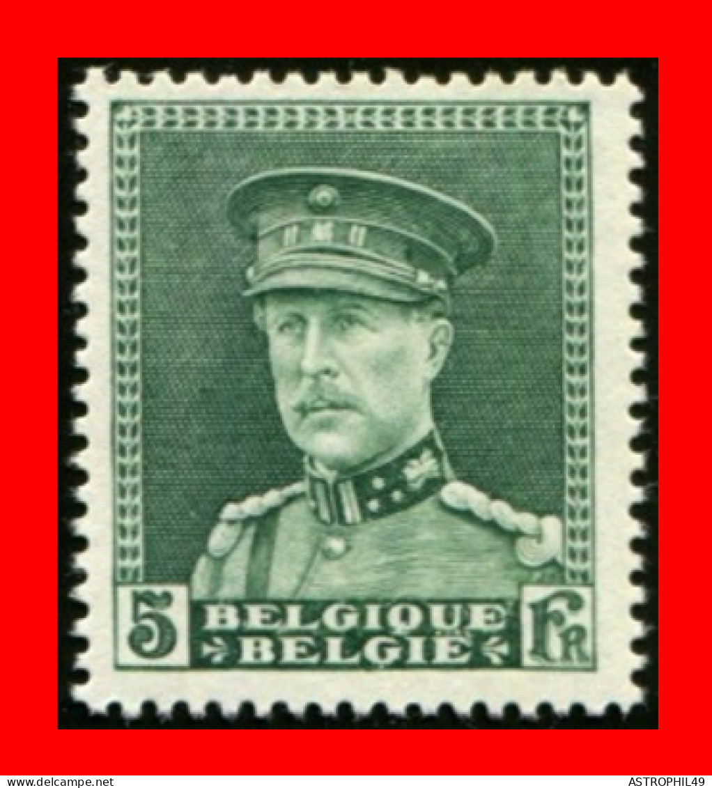 1931 BE Roi Albert I, Casquette, Cob 323 - 1931-1934 Kepi