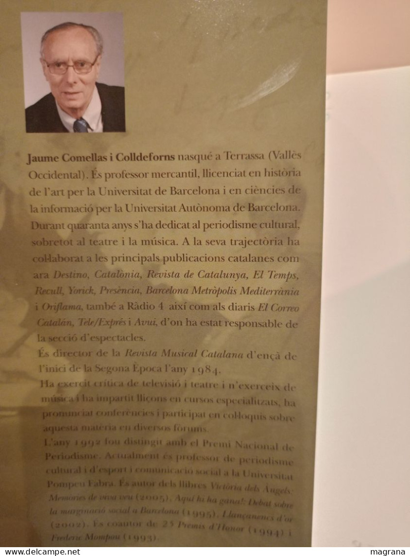 La Nació és La Lengua. El Pensament Lingüístic De Joan Maragall. Jaume Comellas I Colldeforns. 2008 - Kultur