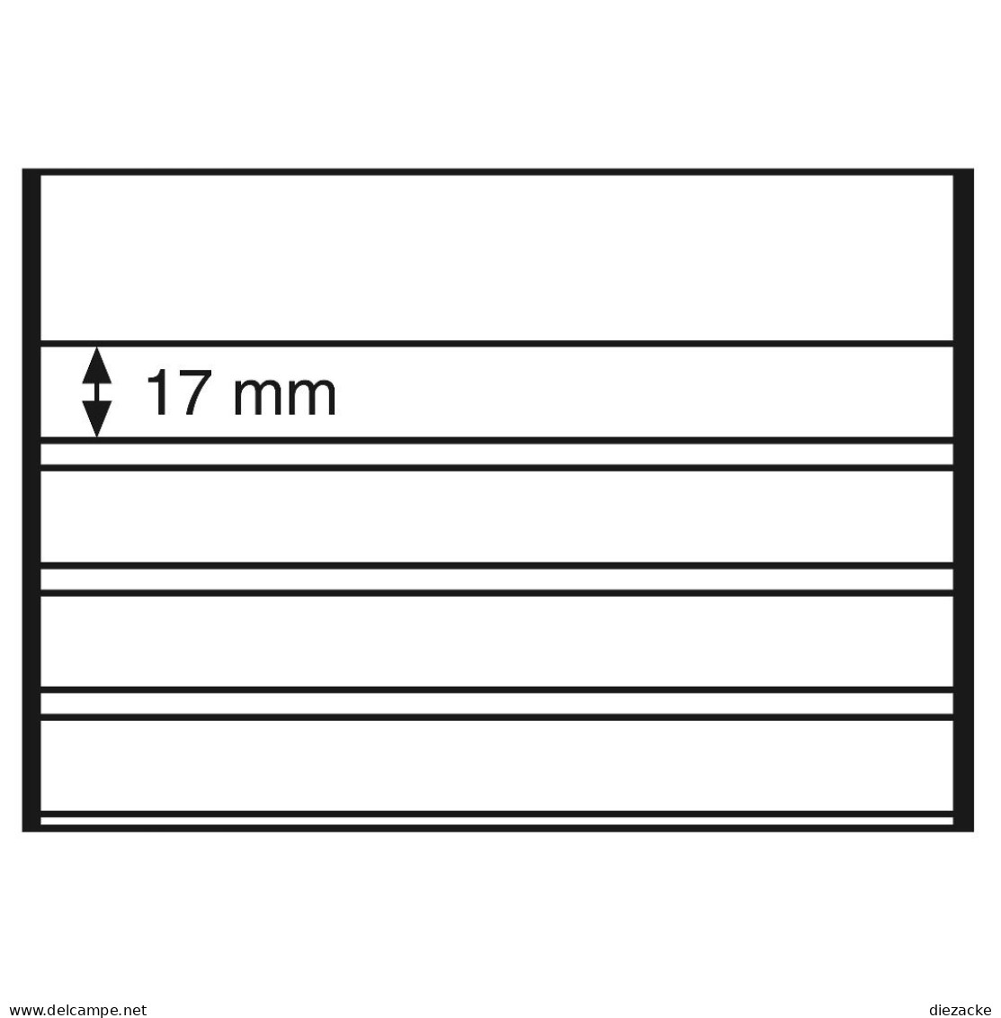 Leuchtturm Steckkarten Mit 3 Streifen Und Schutzblatt, 158 X 113 Mm (100er Pack) 341465 Neu ( - Tarjetas De Almacenamiento