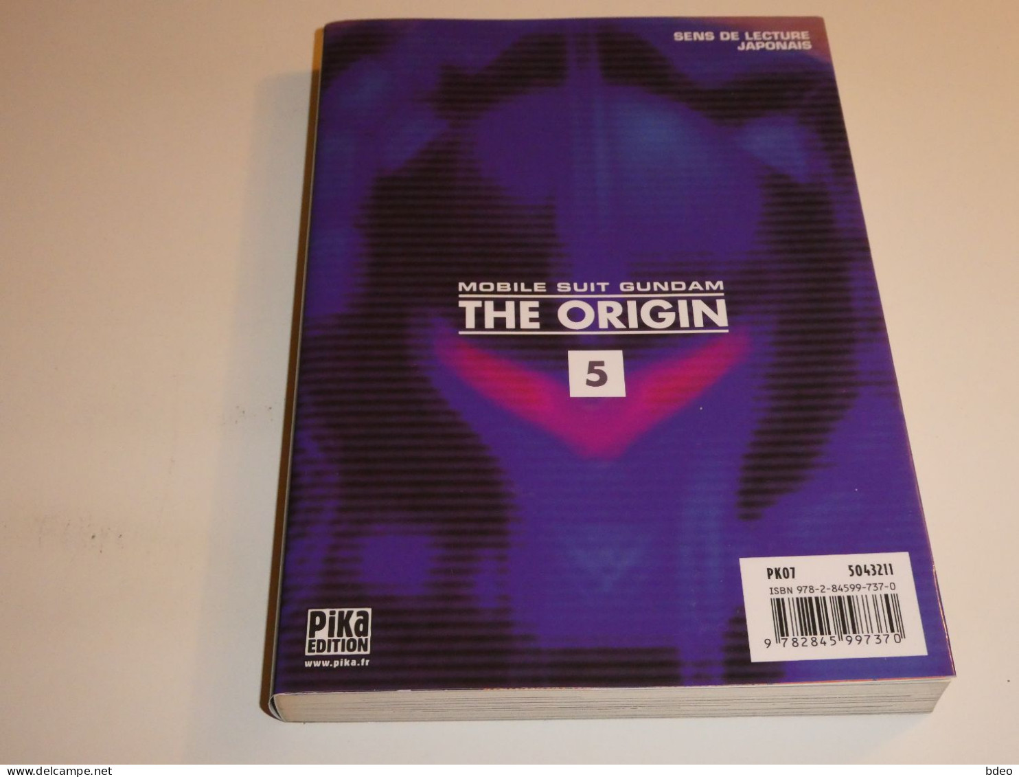 LOT MOBILE SUIT GUNDAM THE ORIGIN TOMES 3/5/7 / TBE - Mangas (FR)