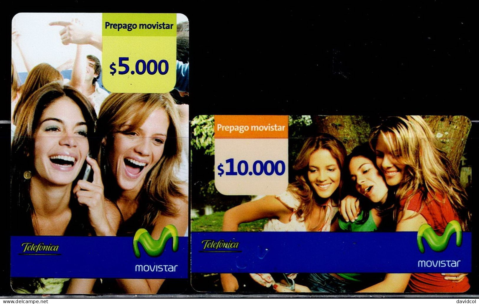TT86-COLOMBIA PREPAID CARDS - 2006 - USED - MOVISTAR - LLAMAME - Colombia