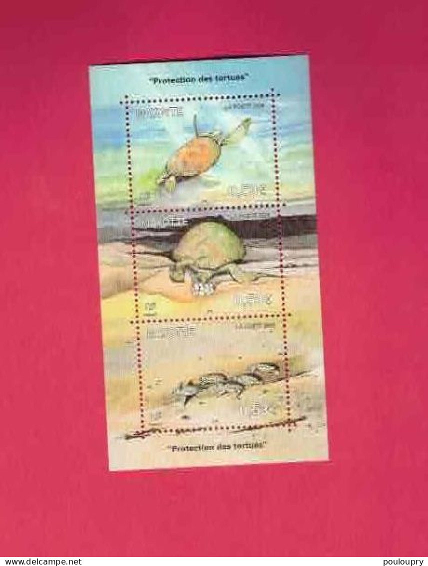 YT N° 184** à 186** - Tortues - Unused Stamps