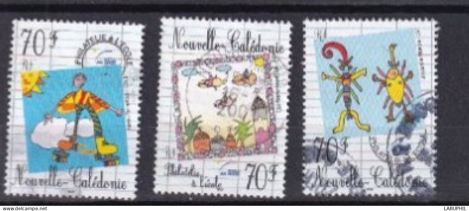 NOUVELLE CALEDONIE Dispersion D'une Collection Oblitéré Used  2000 - Used Stamps