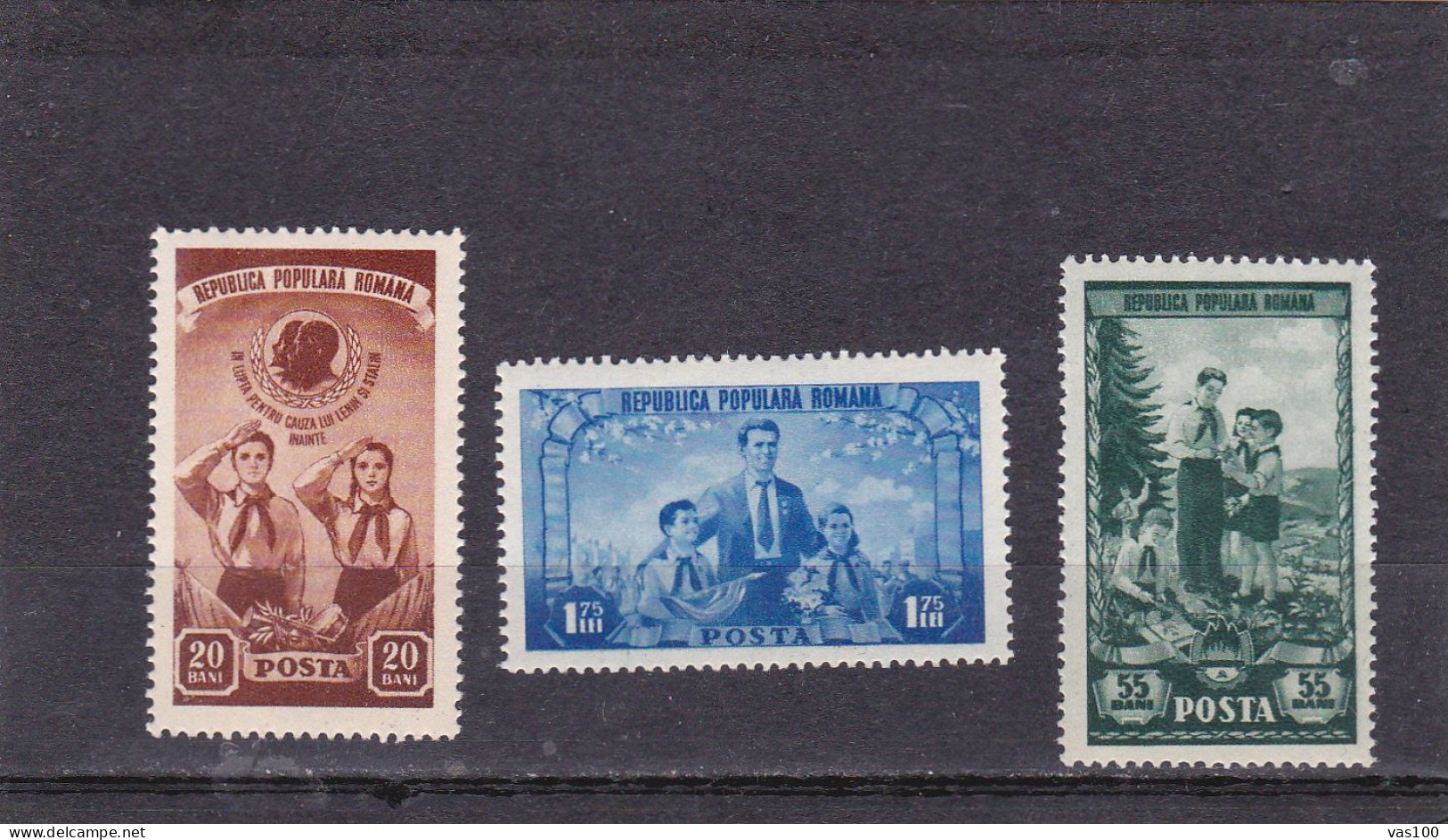 ROMANIA 1952 Pioneer Organisation MNH. - Neufs