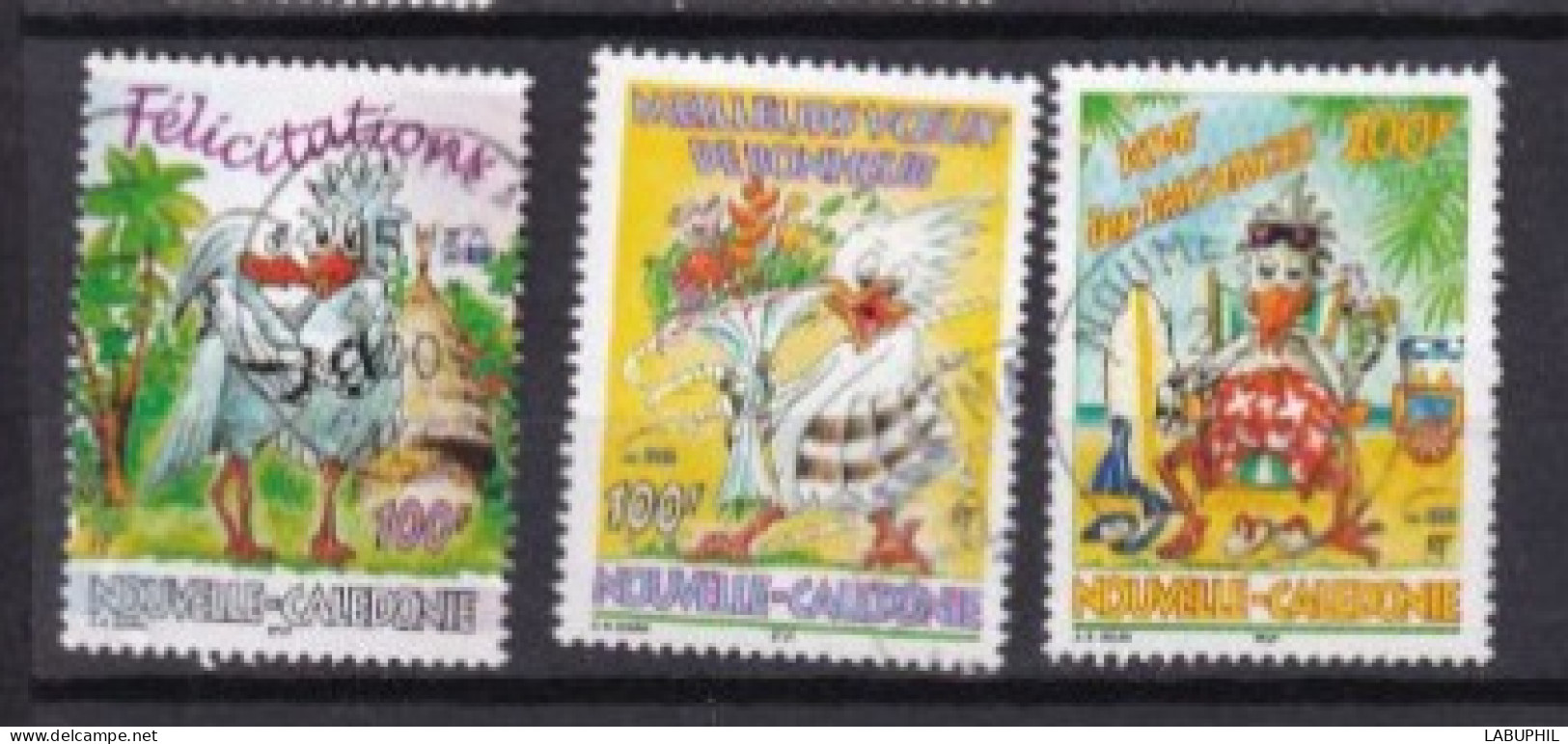 NOUVELLE CALEDONIE Dispersion D'une Collection Oblitéré Used  2000 - Used Stamps