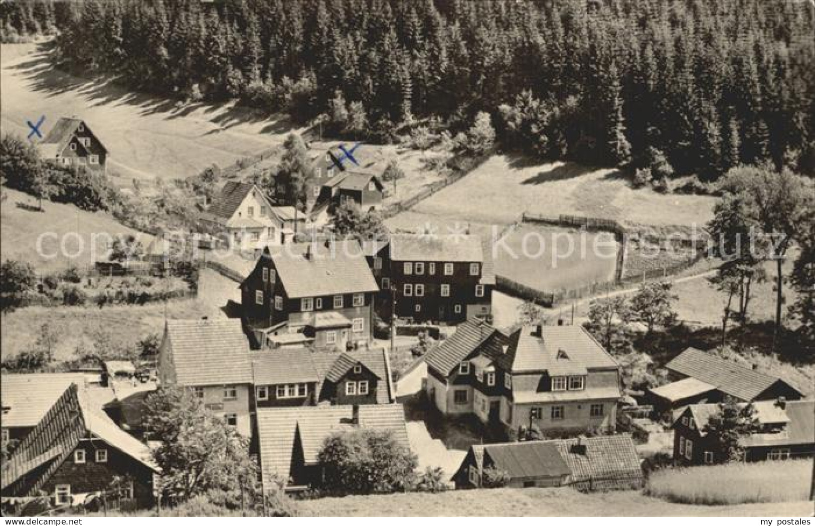 72280841 Fehrenbach Thueringer Wald Dorfansicht Masserberg - Masserberg