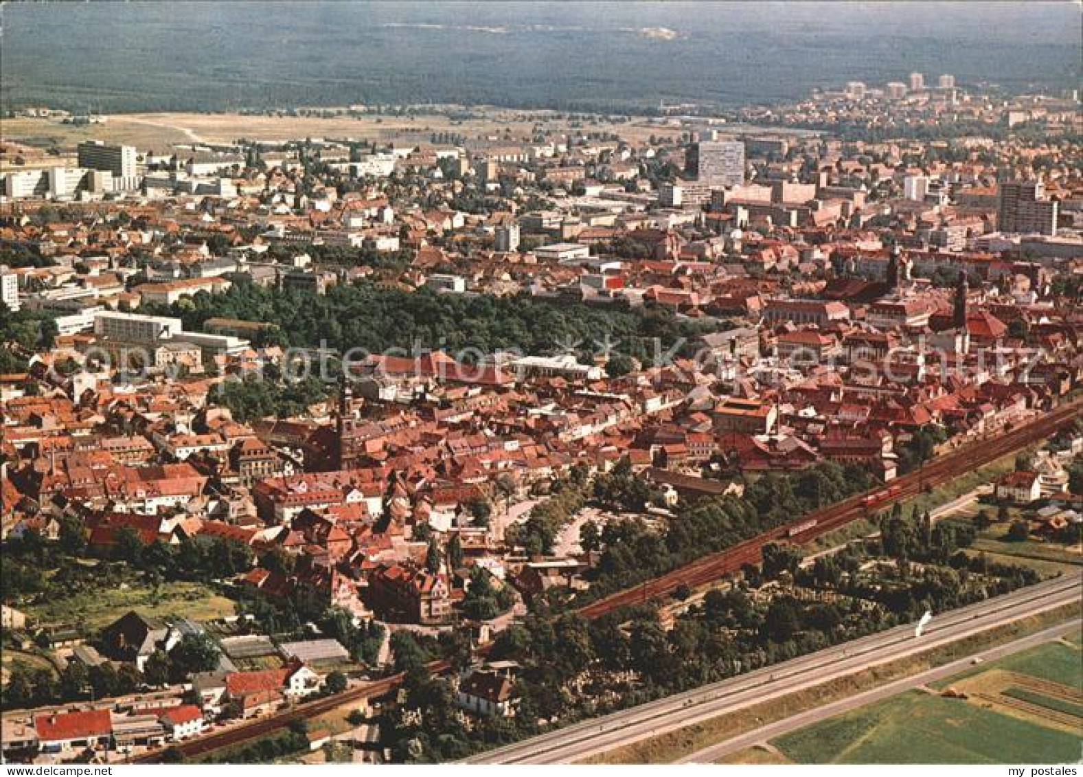 72280767 Erlangen Fliegeraufnahme Erlangen - Erlangen