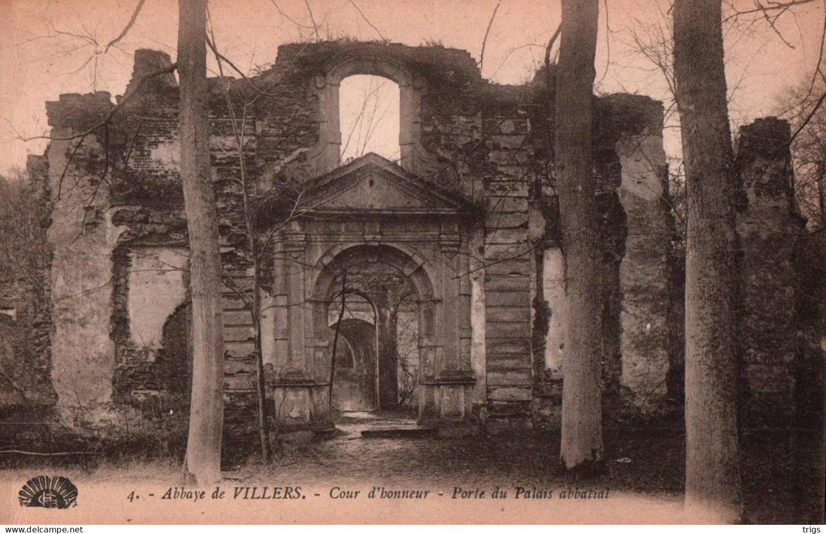 Abbaye De Villers - Cour D'Honneur, Porte Du Palais Abbatial - Villers-la-Ville