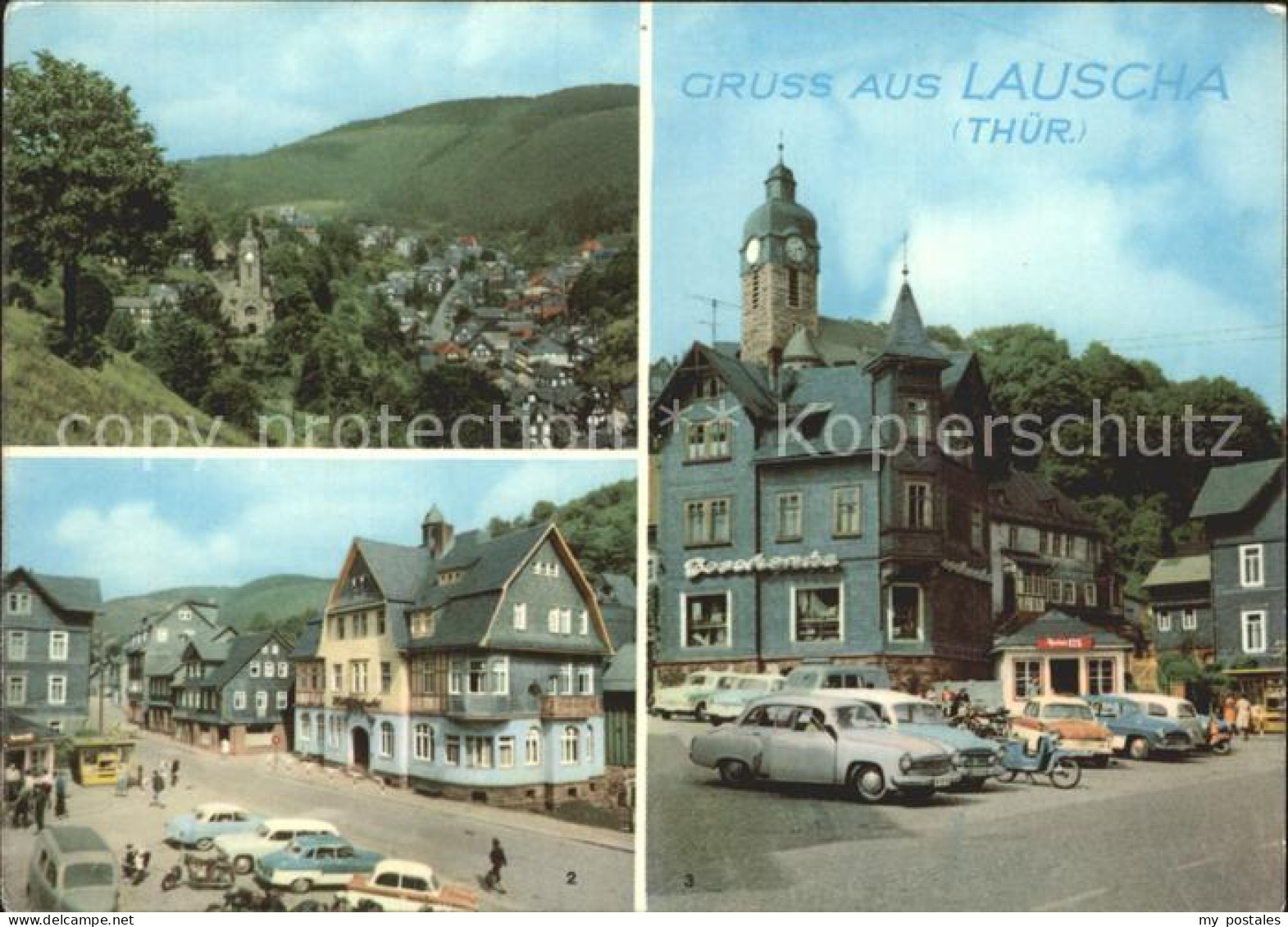 72280501 Lauscha Huettenplatz Kulturhaus  Lauscha - Lauscha