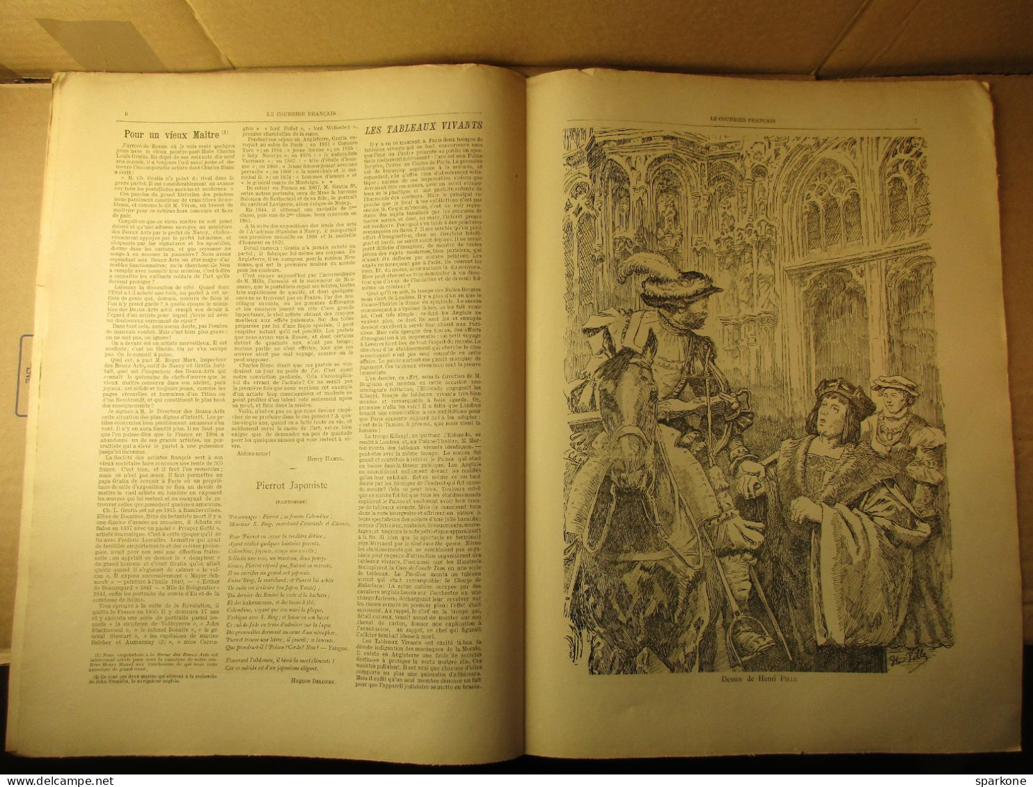 Le Courrier Français - Illustré - 23 Septembre 1894 - N° 38 - Littérature, Beaux Arts, Théatres, Médecine, Finance - Magazines - Before 1900