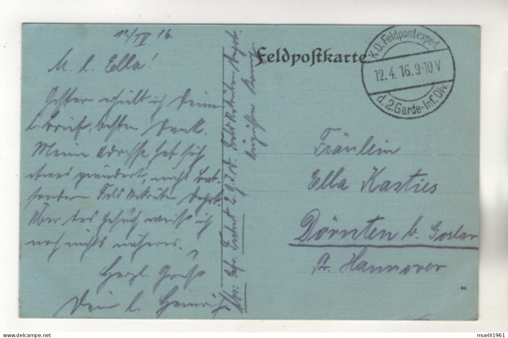 4567, WK I, Feldpost, Frankreich > [80] Somme > Beuvraignes - Beuvraignes