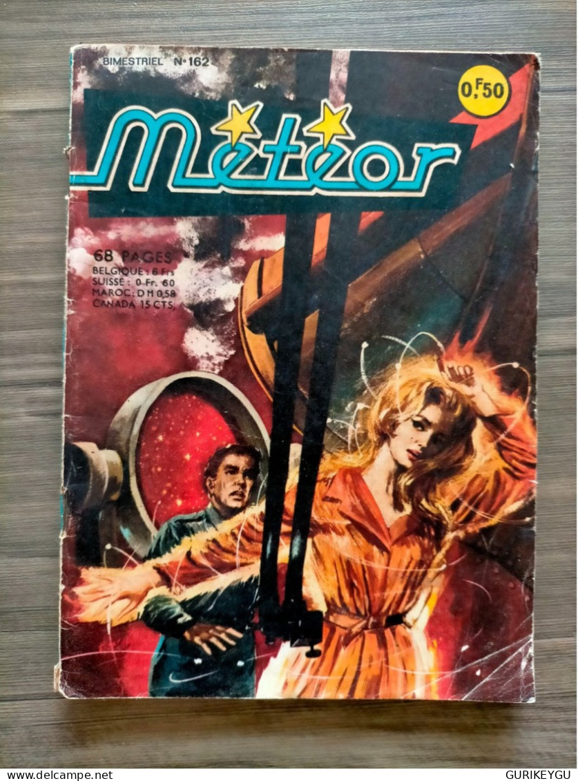 Bd  METEOR N° 162  ARTIMA  Arédit C   Science Fiction   - E.O. 1968 - Meteor
