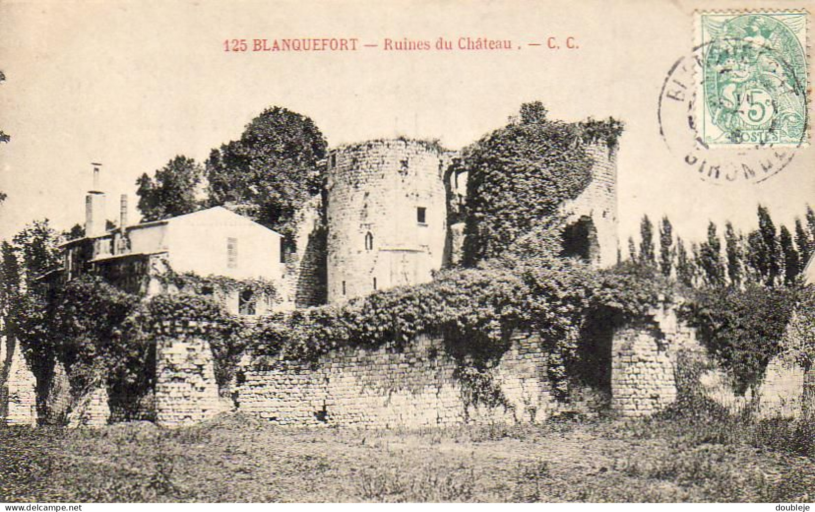 D33  BLANQUEFORT  Ruines Du Chateau  ..... - Blanquefort