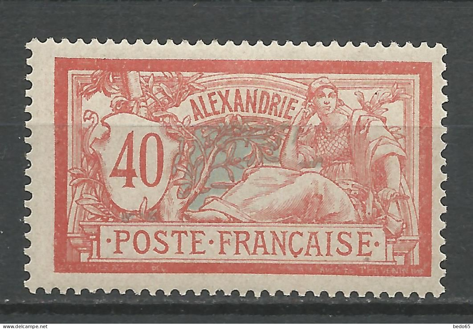 ALEXANDRIE N° 29 NEUF*  CHARNIERE  / Hinge  / MH - Unused Stamps