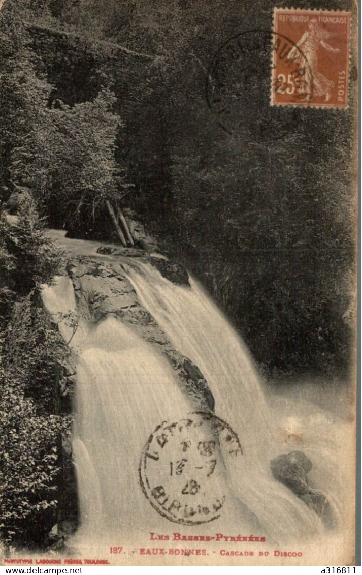 Eaux Bonnes Cascade Du Discoo - Eaux Bonnes