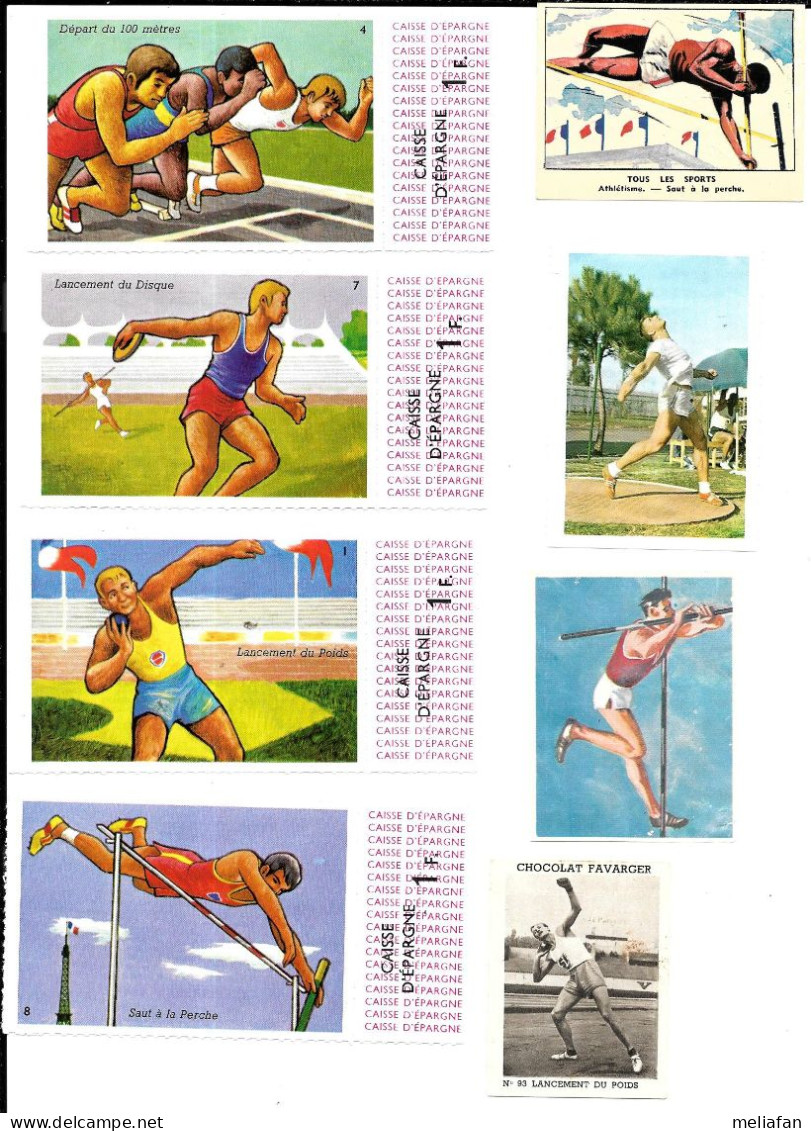 AA26 - IMAGES ET VIGNETTES DIVERSES - ATHLETISME - Leichtathletik