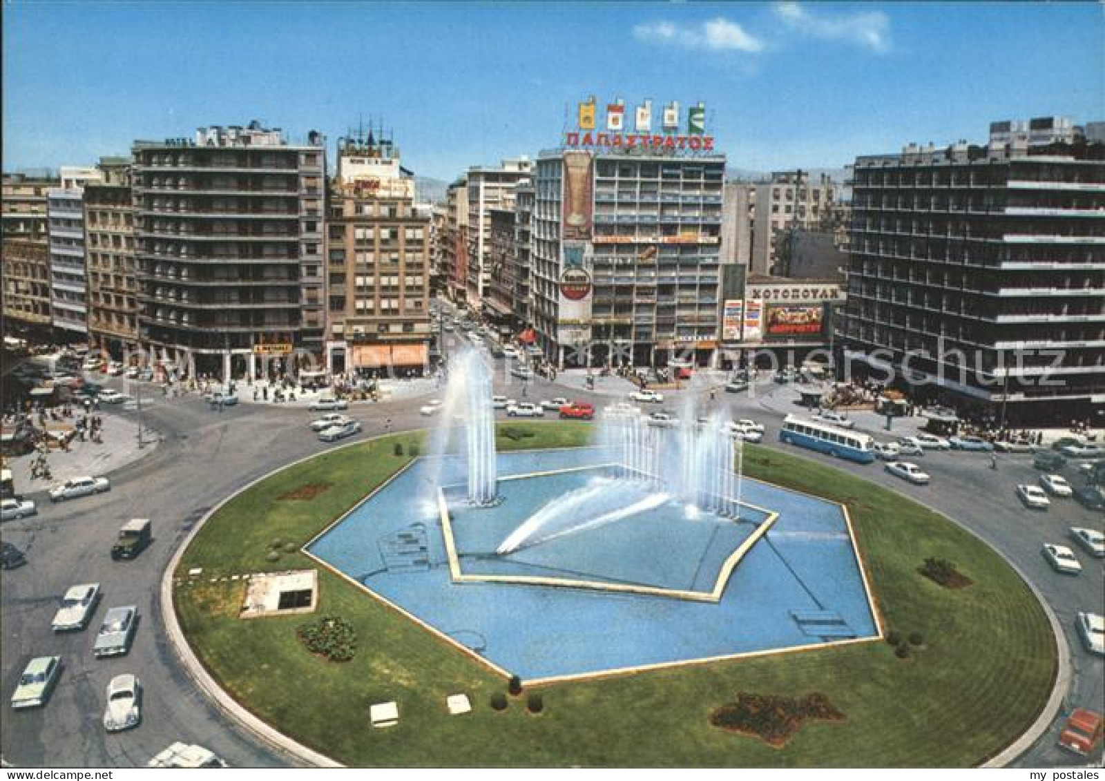 72279853 Athenes Athen Place Omonia Platz Springbrunnen  - Griechenland