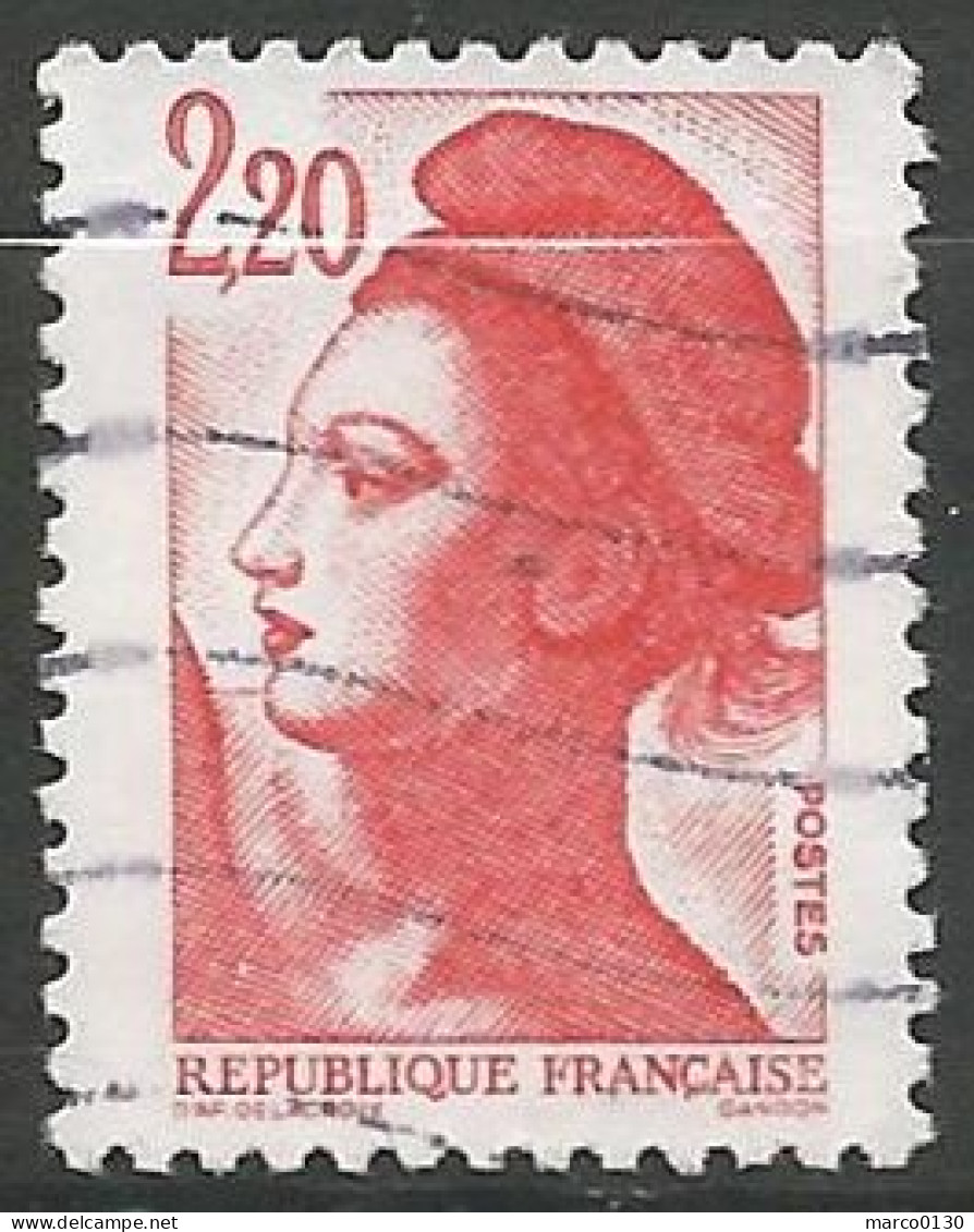 FRANCE N° 2376 OBLITERE  - 1977-1981 Sabina Di Gandon