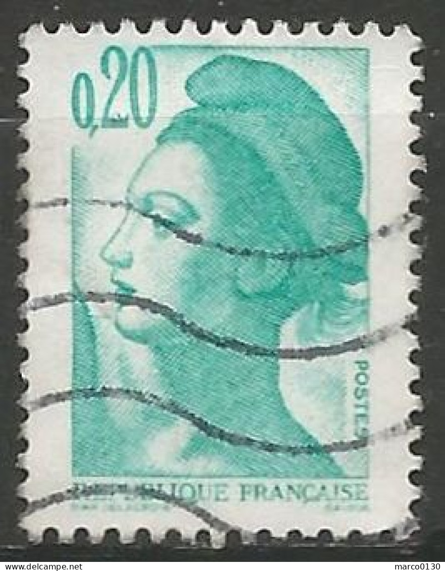 FRANCE N° 2181 OBLITERE  - 1977-1981 Sabine Van Gandon