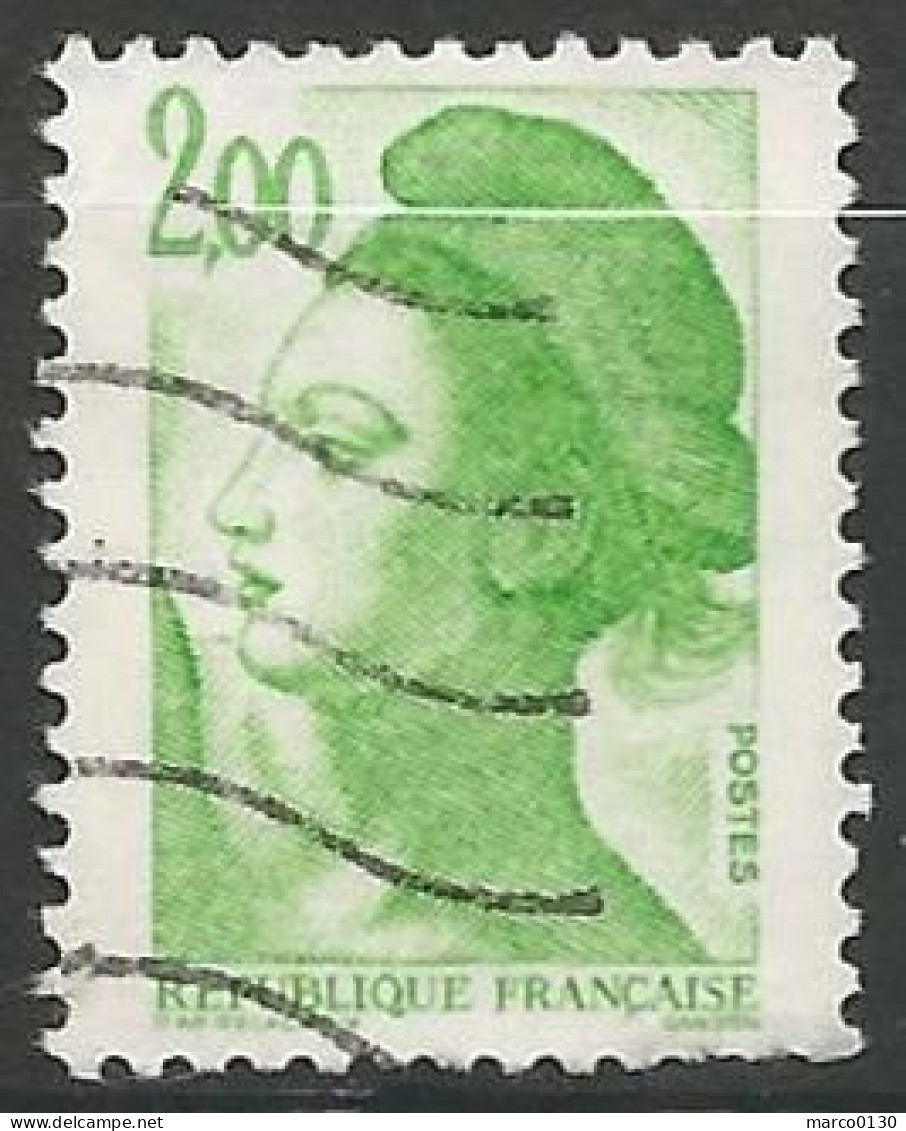 FRANCE N° 2188 OBLITERE  - 1977-1981 Sabine Van Gandon