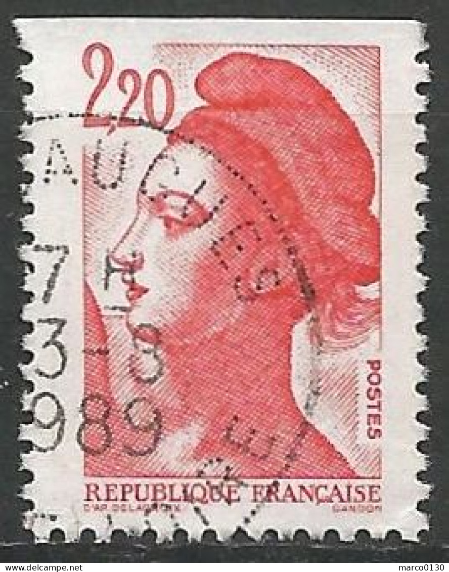 FRANCE N° 2427 OBLITERE CACHET ROND - 1977-1981 Sabine Of Gandon