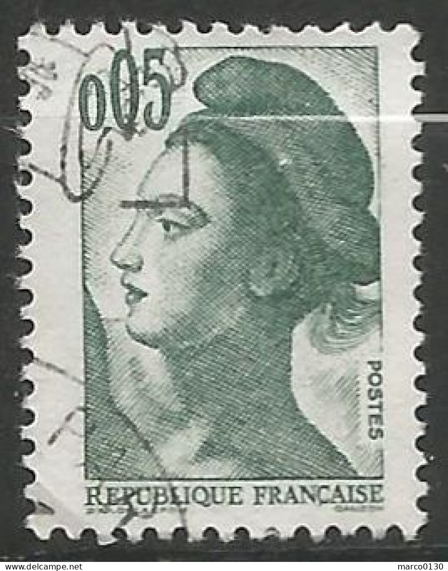 FRANCE N° 2178 OBLITERE  - 1977-1981 Sabina Di Gandon